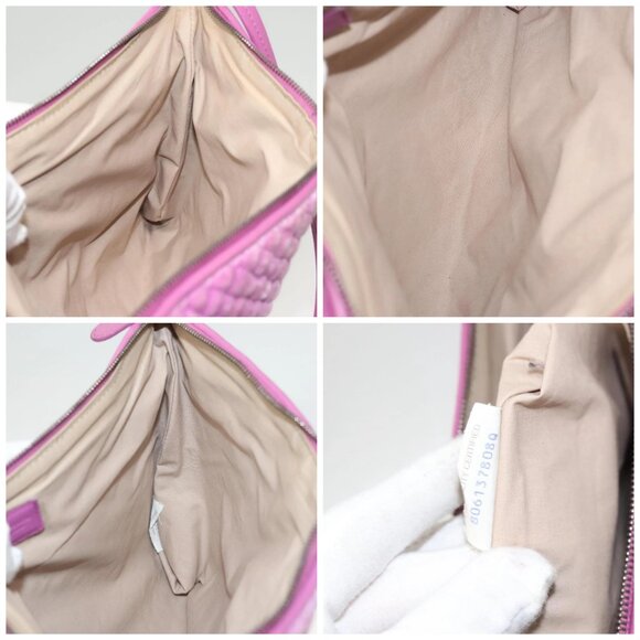 BOTTEGA VENETA Shoulder Bag Velor Purple Auth 120966 - Picture 16 of 16